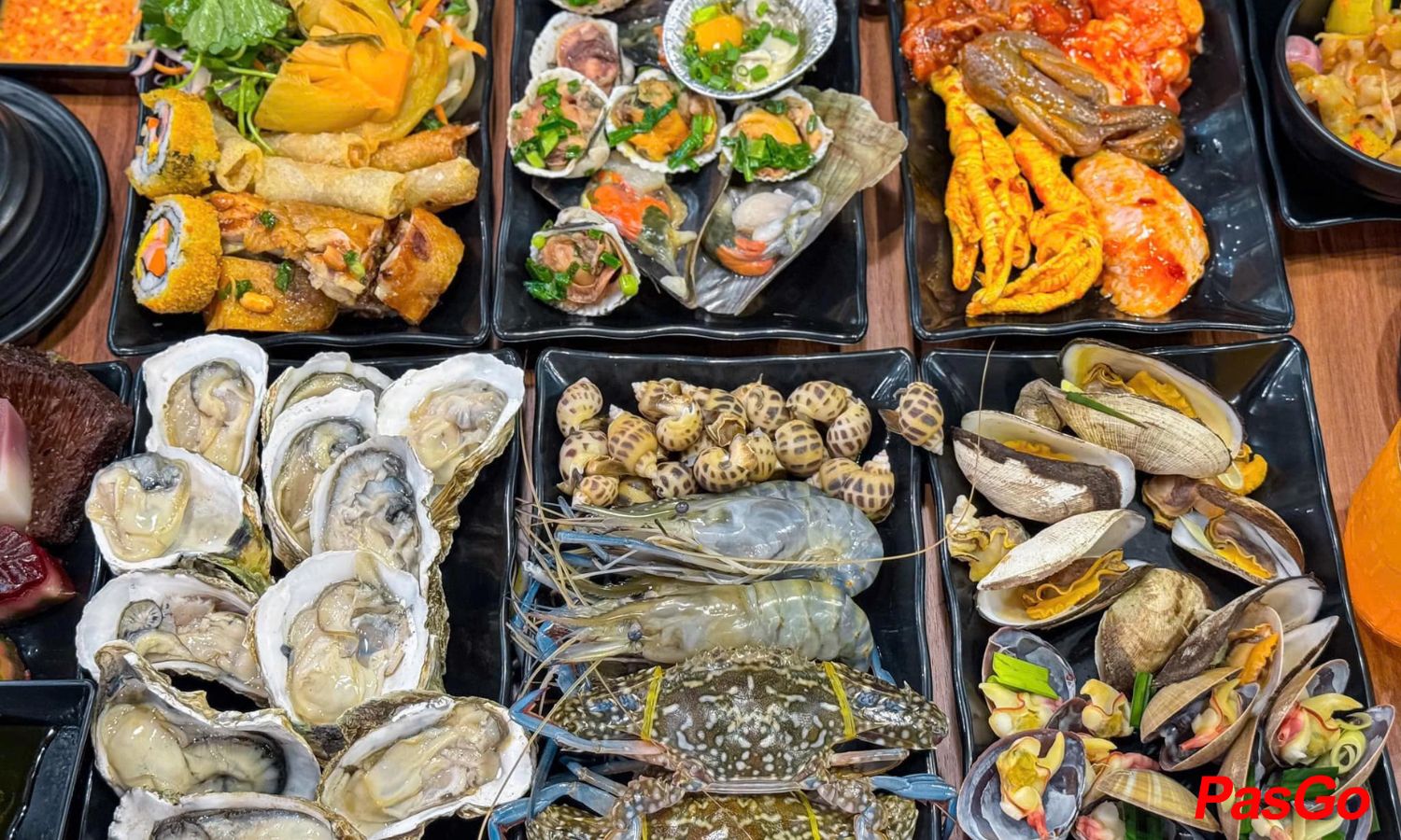 Suất Buffet Hải Sản Lẩu & Nướng, Giá 329K2