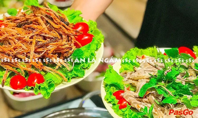 GIẢM 10%/Tổng hóa đơn + FREE các loại rau nhúng và mì khi ăn lẩu5