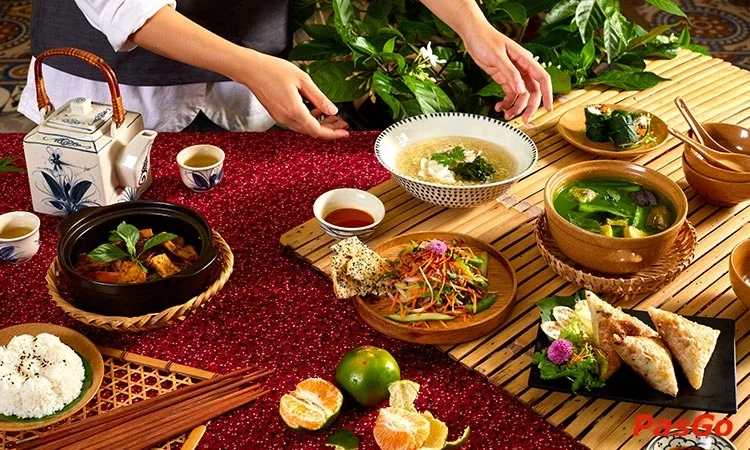 Suất Buffet Chay Trưa T2-CN, Giá 210K4