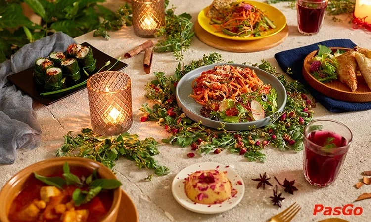 Suất Buffet Chay Trưa T2-CN, Giá 210K8