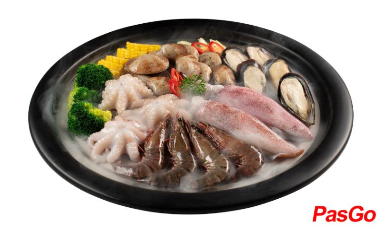 Suất Buffet Nướng Lẩu T7-CN, Giá 369K 5