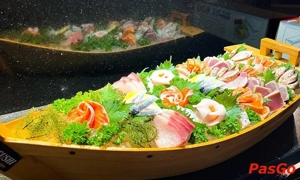 Suất Buffet T2-CN, Giá 699K - Ichihana Sushi Cao Thắng