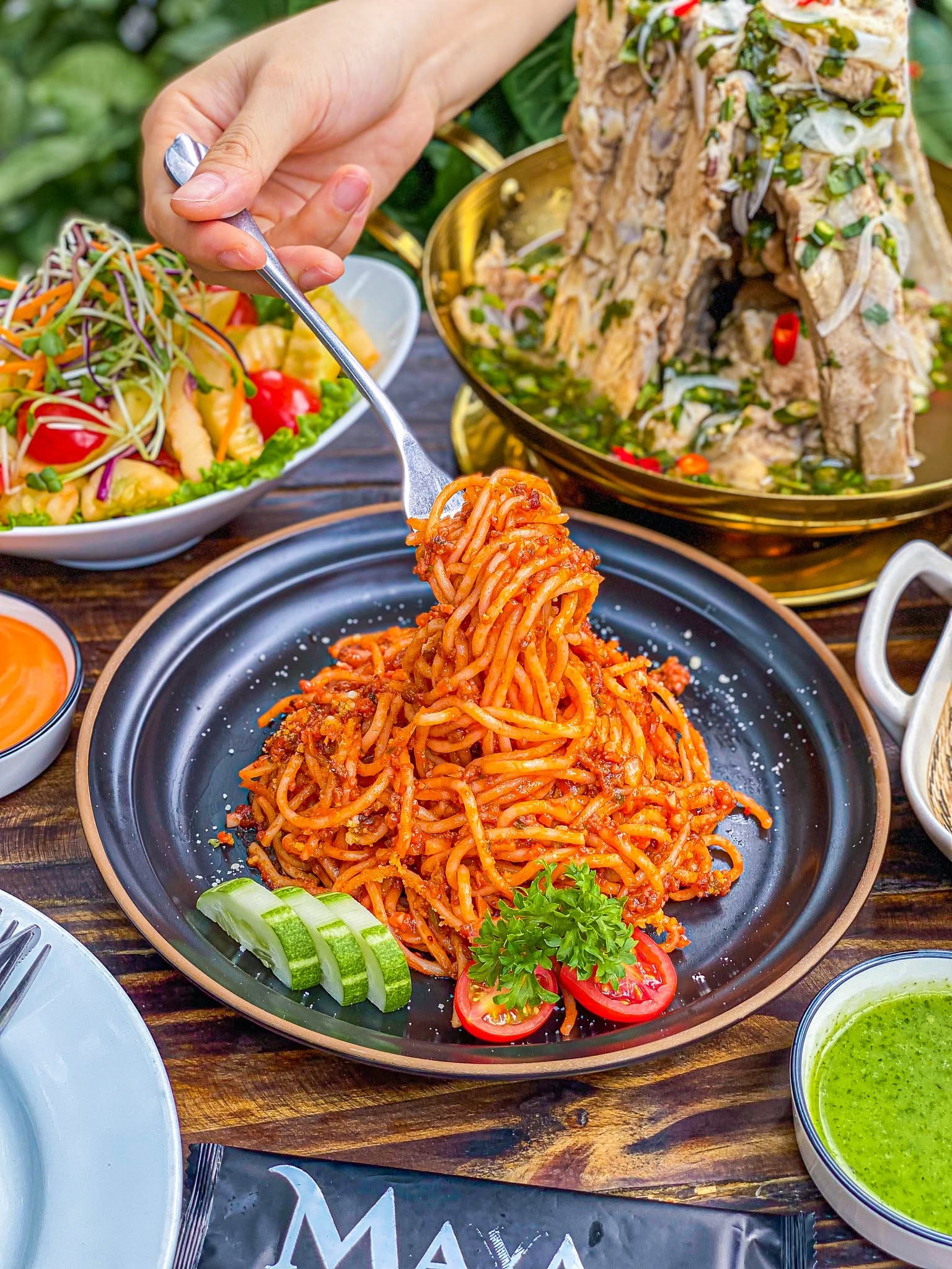 T7: TẶNG 1 suất Mỳ Ý bò bằm