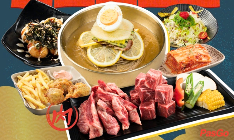Suất Buffet Takara T2->T6 Giá 479K, T7-CN Giá 499K 4
