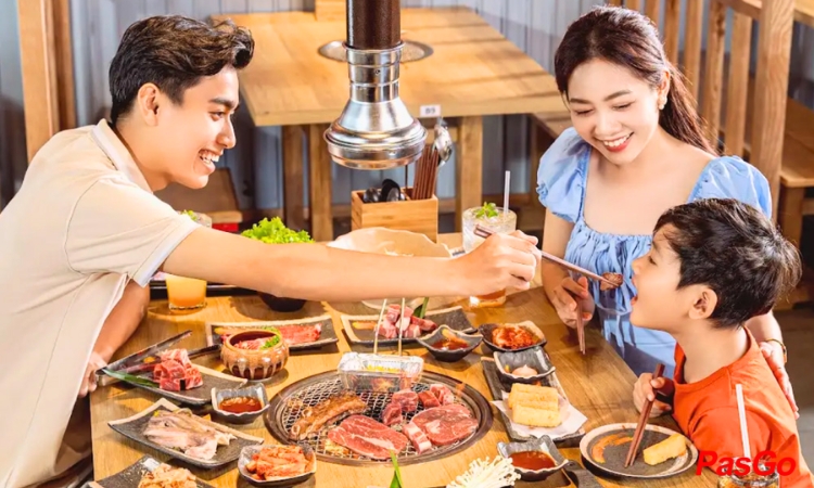 Combo nướng Yakiniku 239k, 329k, 399k, 469k, 599k1