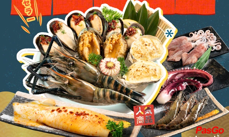 Buffet Nướng Lẩu Takara T2->T6 Giá 479K, T7-CN Giá 499K4
