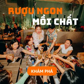 Quán rượu ngon - mồi chất - HCM