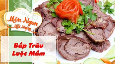 Bắp Trâu Luộc Mắm