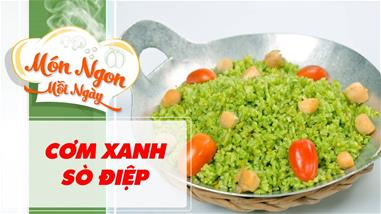 Cơm xanh Sò điệp