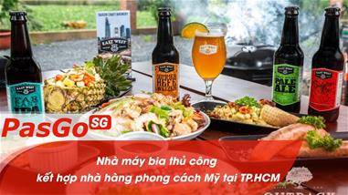 East West Brewing Co. - Bia thủ công, Nhà hàng kiểu Mỹ