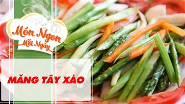Măng tây xào