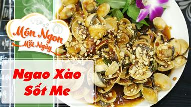 Ngao Xào Sốt Me
